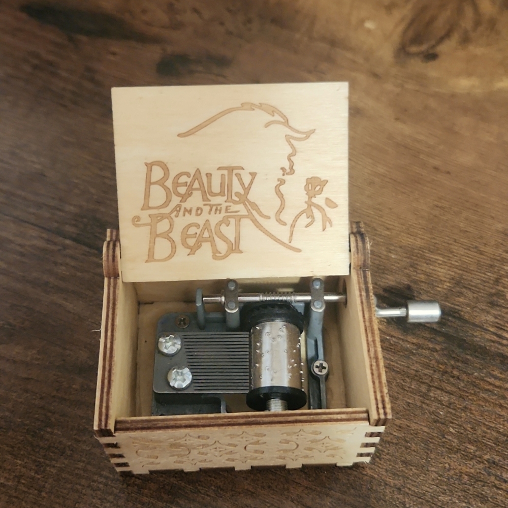 Beauty and the Beast music box